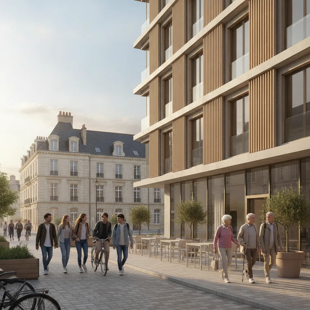 LMNP résidence gérée à Caen, investissement et marché 2026 - lmnp residence geree caen investissement