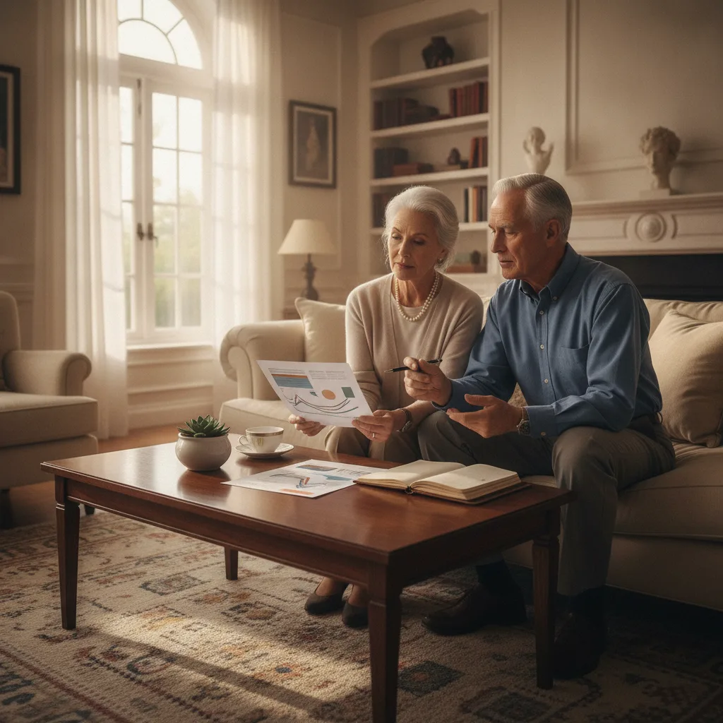 simulation LMNP résidence sénior couple retraité
